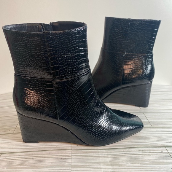 ELOQUII Sienna Booties size 12 WIDE NWOT - Picture 2 of 11